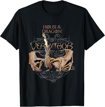 House of the Dragon Iconic Majestic Vermithor Chest Poster T-Shirt