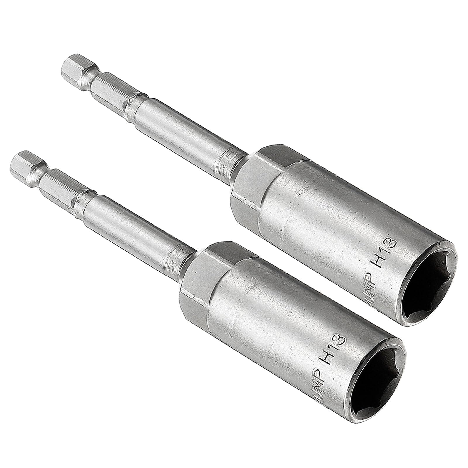CoCud Quick-Change Nut Setter Driver Bit, 13mm Metric 100mm Length 1/4" Shank