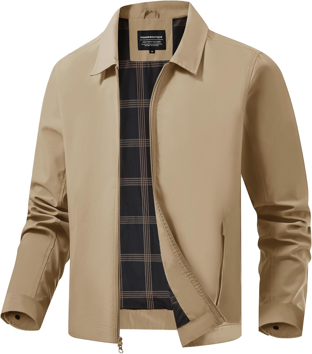 Lightweight Men’s Windbreaker Jackets for Golf & Casual Wear