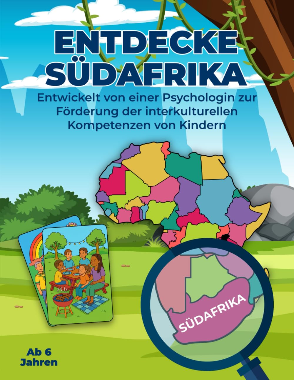 Entdecke Südafrika: Entwickelt von einer Psychologin zur Förderung der interkulturellen Kompetenzen von Kindern