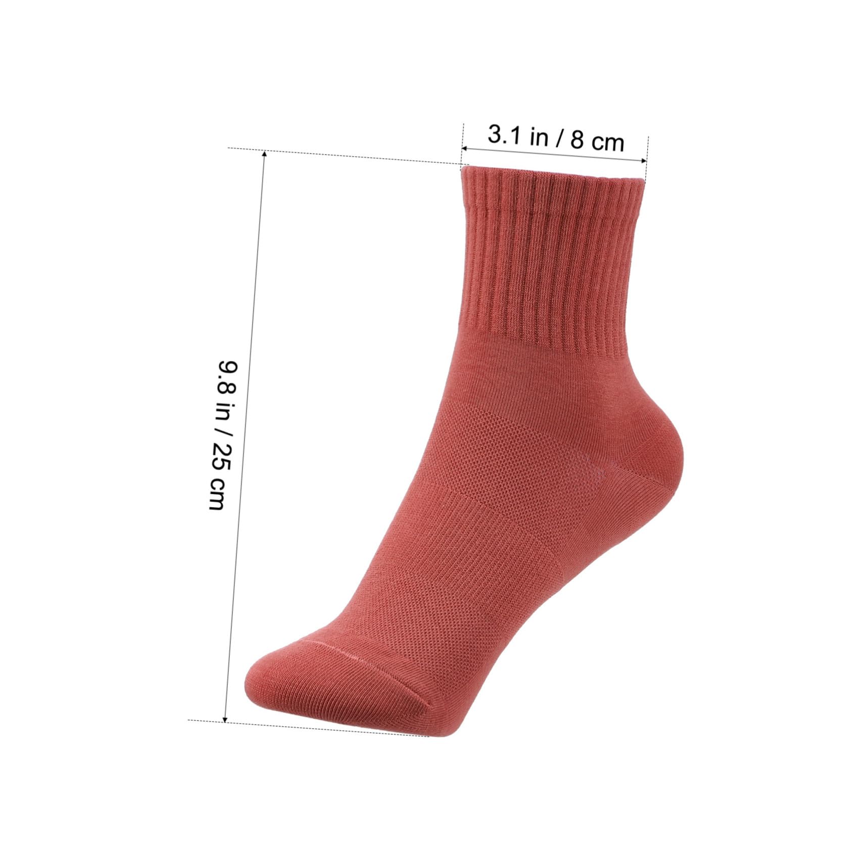 Hemobllo Calcetines para Mujer de Algodón, 10 Pares, Media Caña