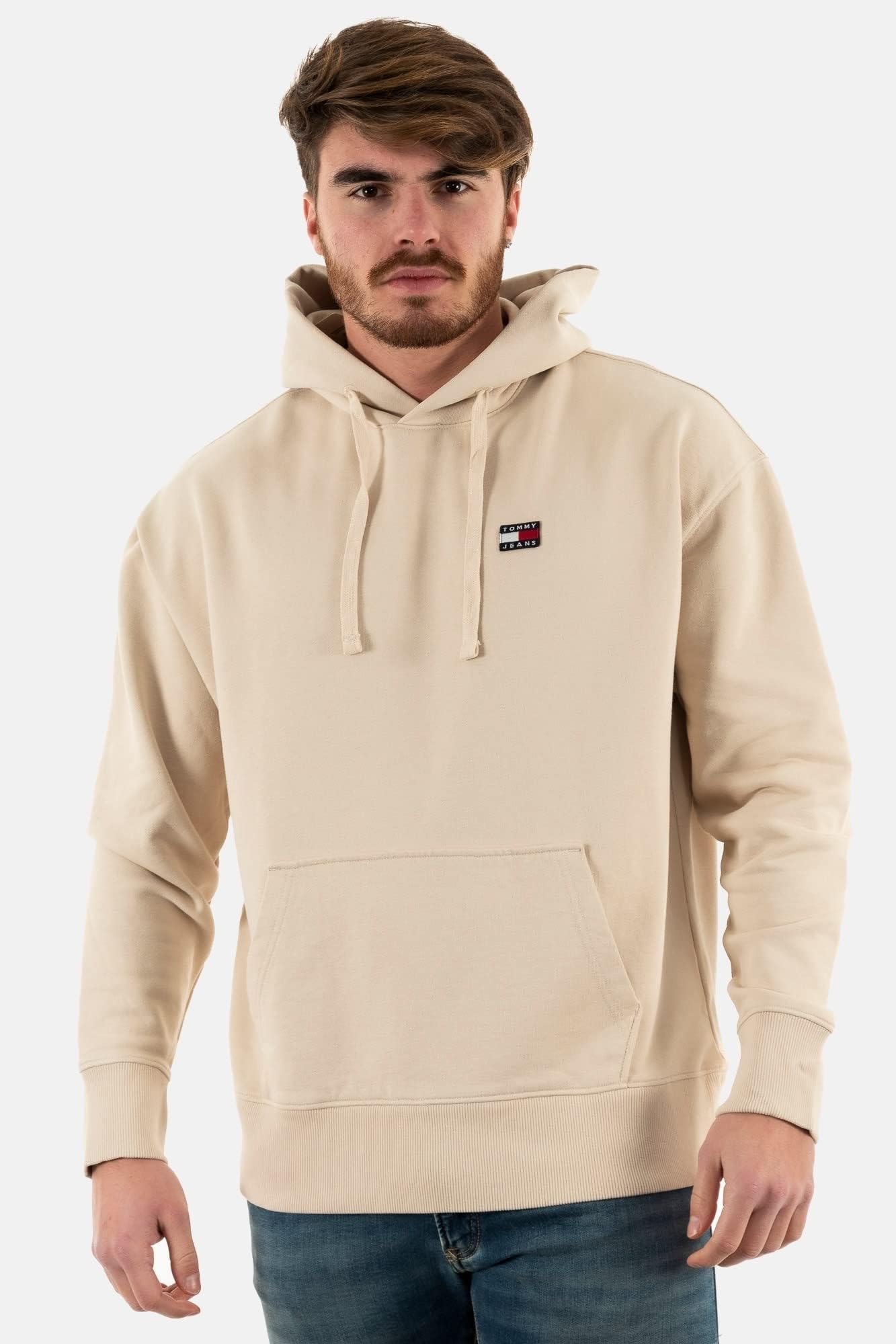 Tommy Jeans TJM RLX XS Badge Hoodie Dm0dm16369 Sudaderas con Capucha Hombre