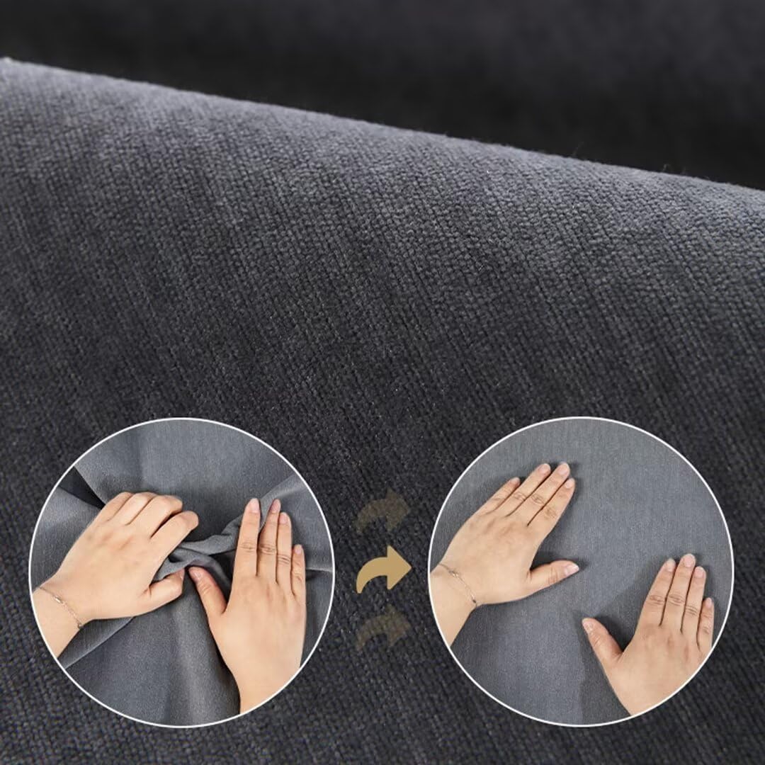 BohrenCL Bankhoes, Chenille Sofabezug, Sofadekkers Voor Zitvlak, Bankbescherming Hond Kat, Sofaovertrek, Couch Hoes 1/2/3/4 Zits, Sofaovertrekken, Couchbescherming, Sofa Beschermhoes