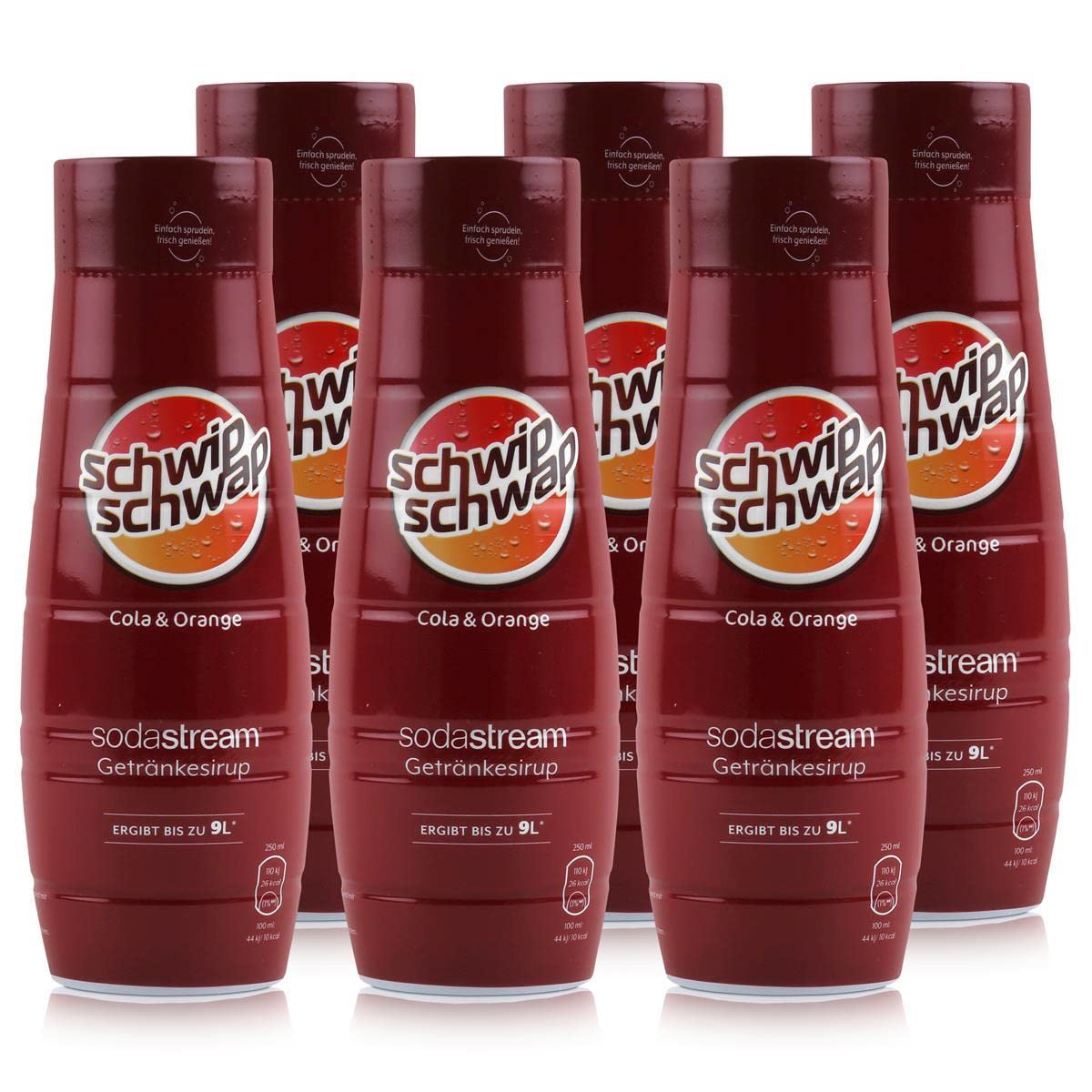 SodaStream - Schwip Schwap Syrup - 6x 440ml