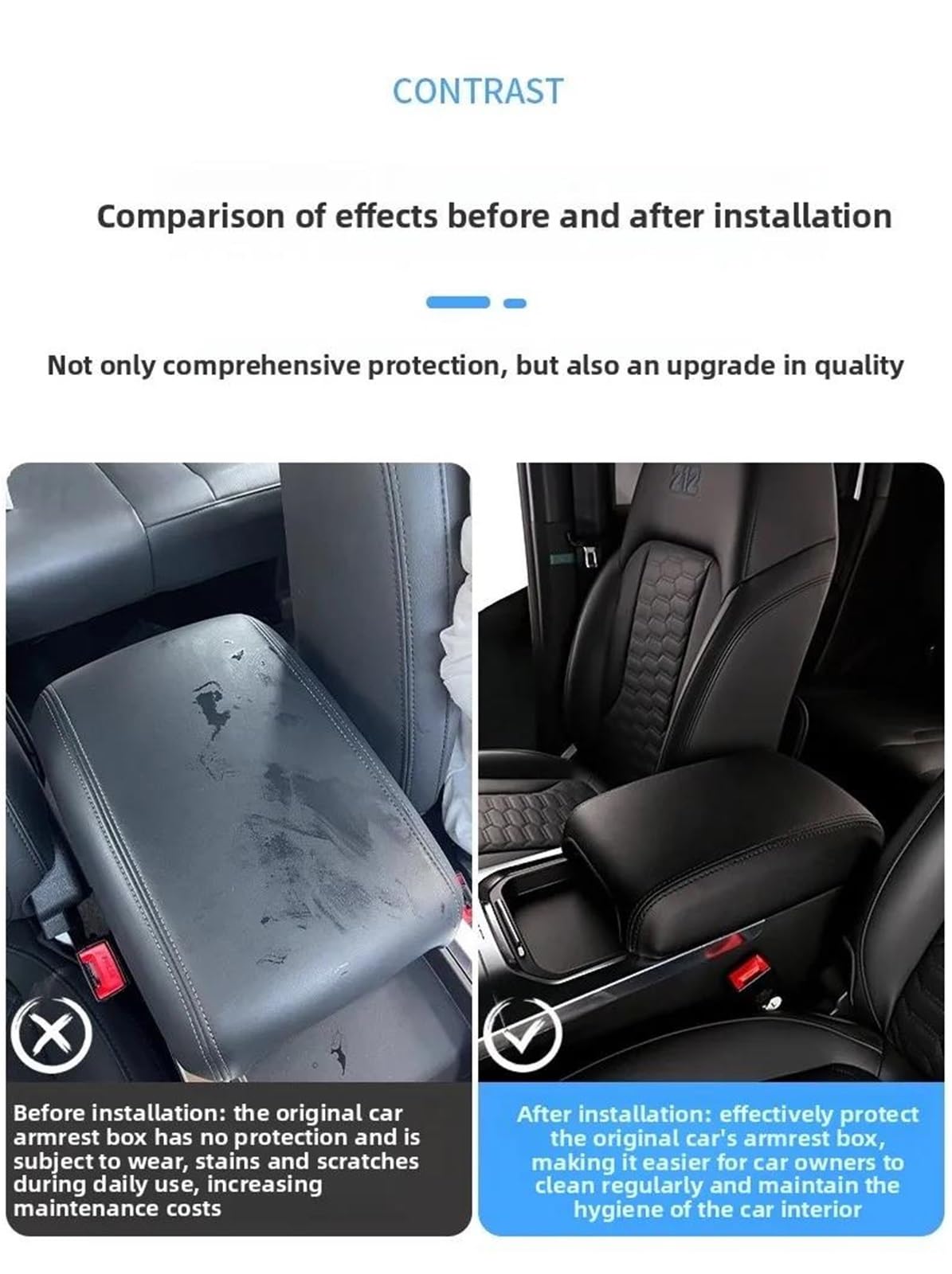 Copri Bracciolo Auto Per BJ Per BAIC 212 T01