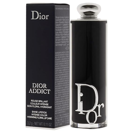Christian Dior Dior Addict Hydrating Shine Lipstick - 329 Tie and Dior Lipstick (Refillable) Women 0.11 oz