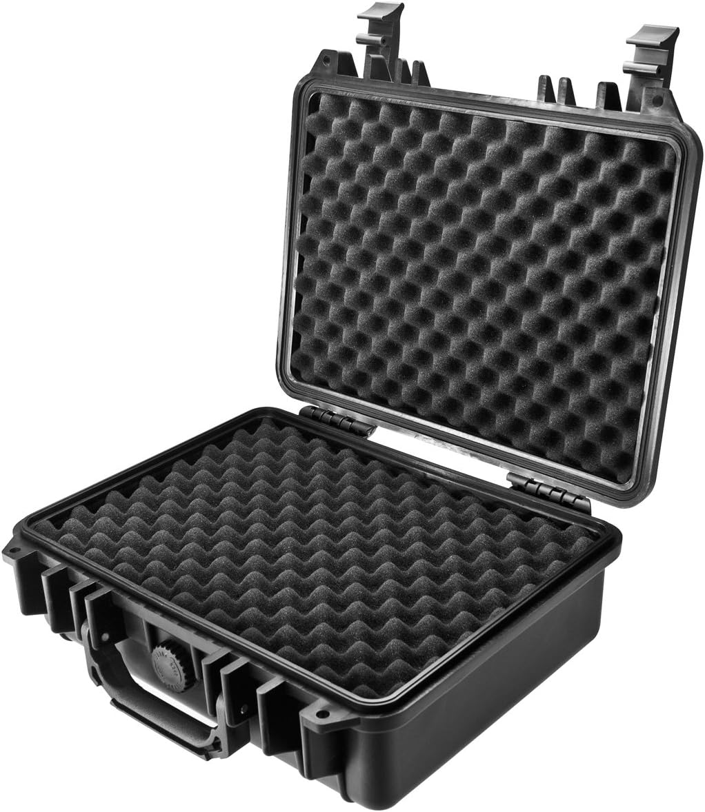Loaded Gear HD-200 Hard Case, Black, Medium by BARSKA