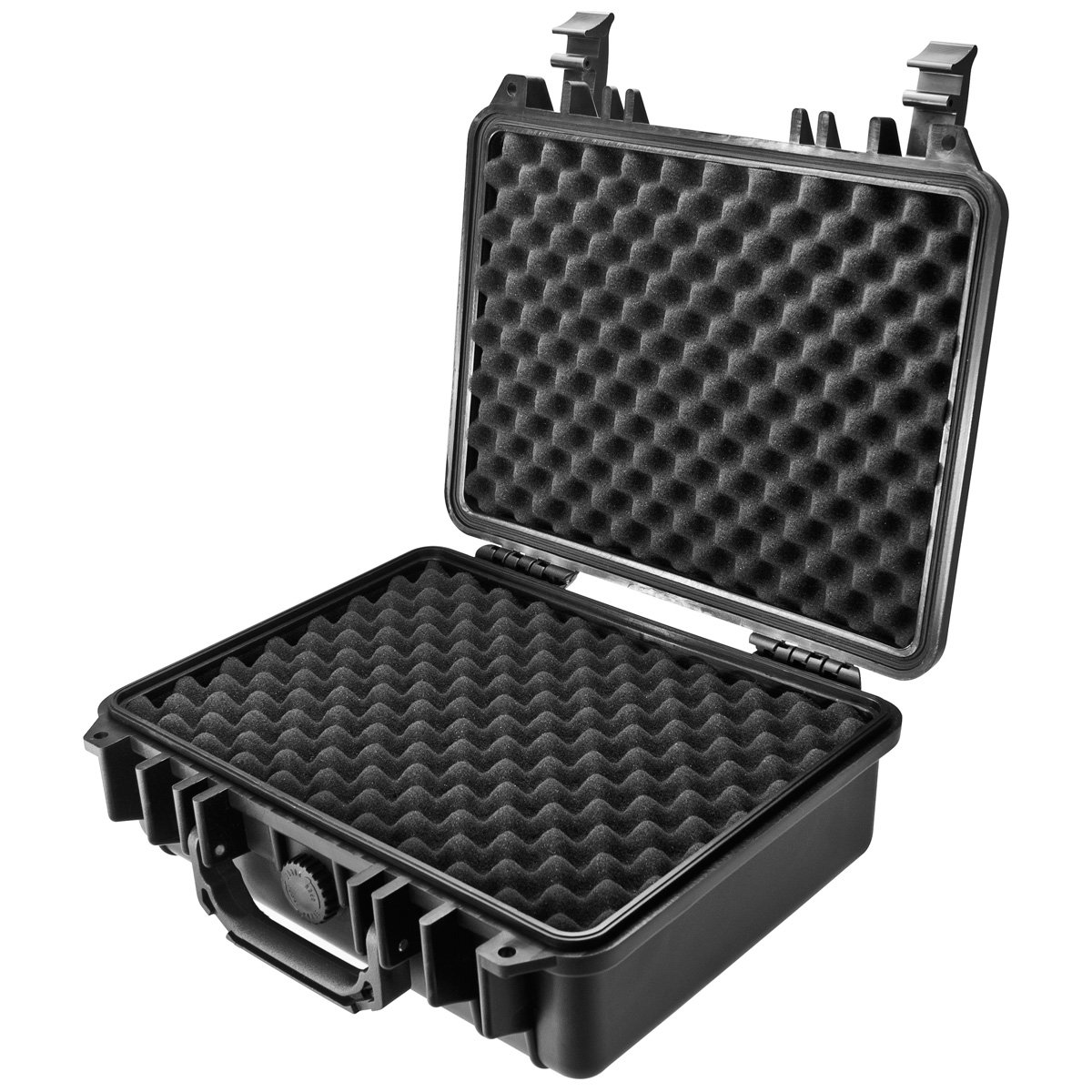 Loaded Gear HD-200 Hard Case, Black, Medium by BARSKA