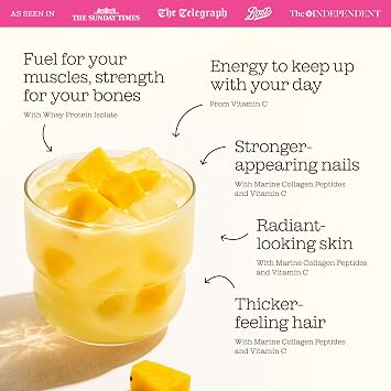 Free Soul Clear Protein Powder with Marine Collagen | Tropical Flavour