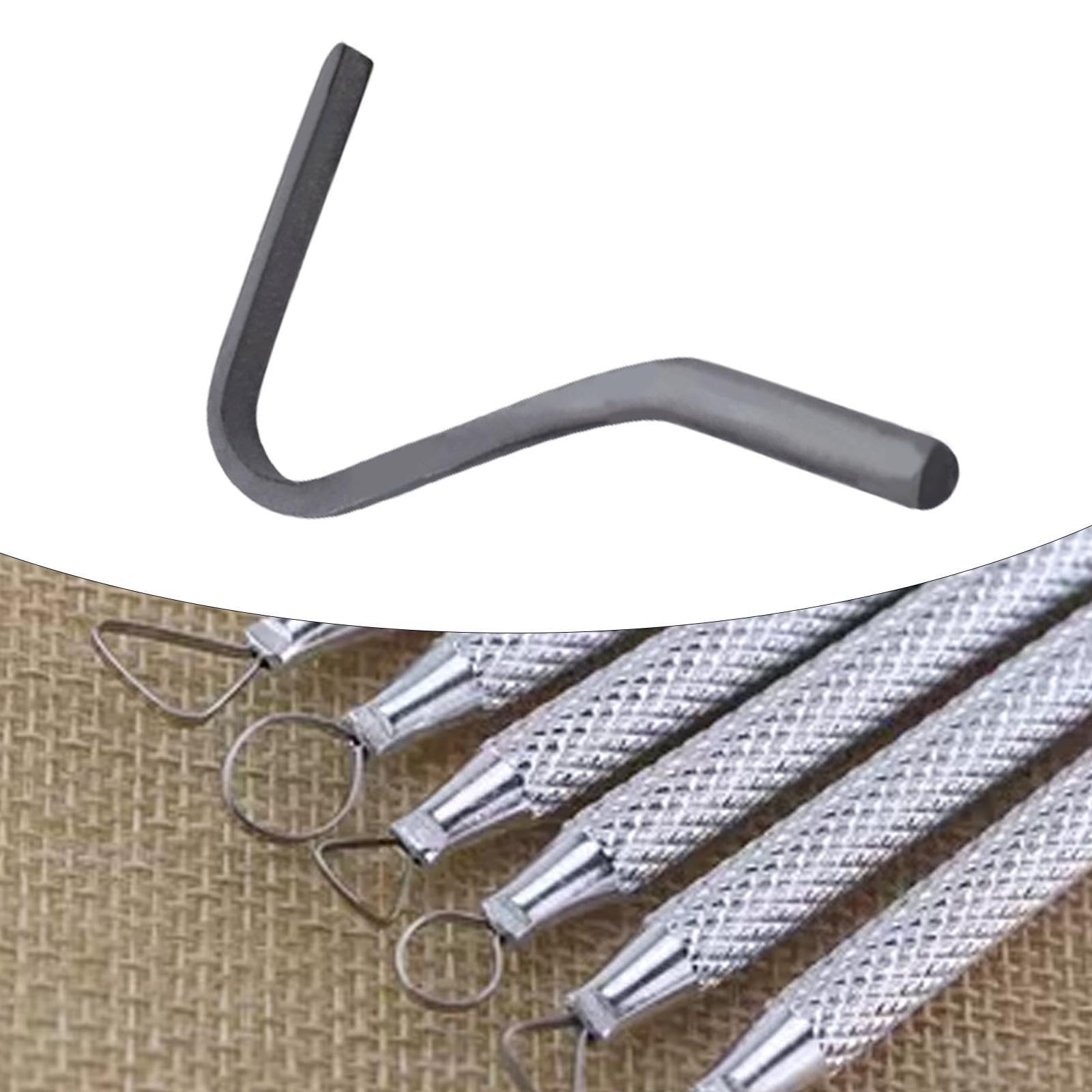Generic 2 Strumenti per Scolpire L'argilla, Strumenti per Rifinire per Principianti, Incisione, Lavori Fai Da Te, Strumento per Raschiare, Style B