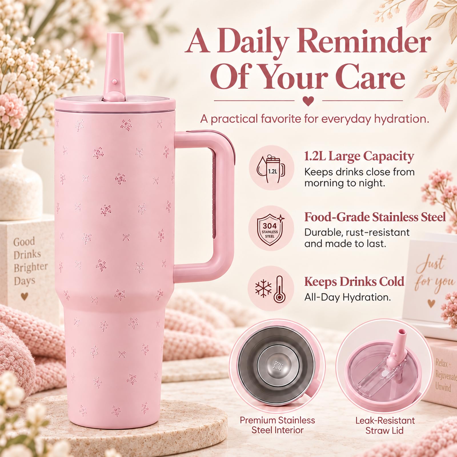 Get Well Soon Gifts for Women - Self Care Basket -2