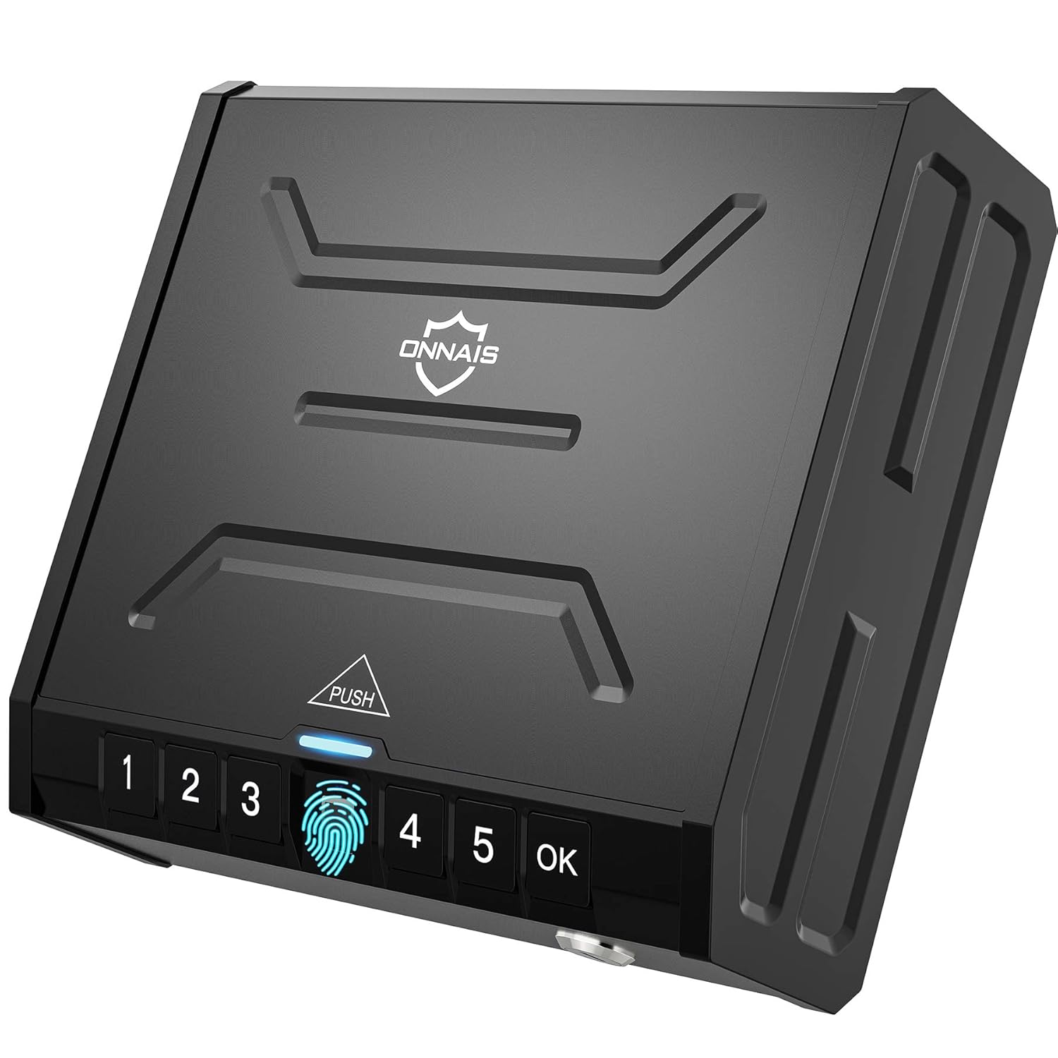 ONNAIS Gun Safe Biometric Gun Safe for Pistols, QuickAccess Handgun