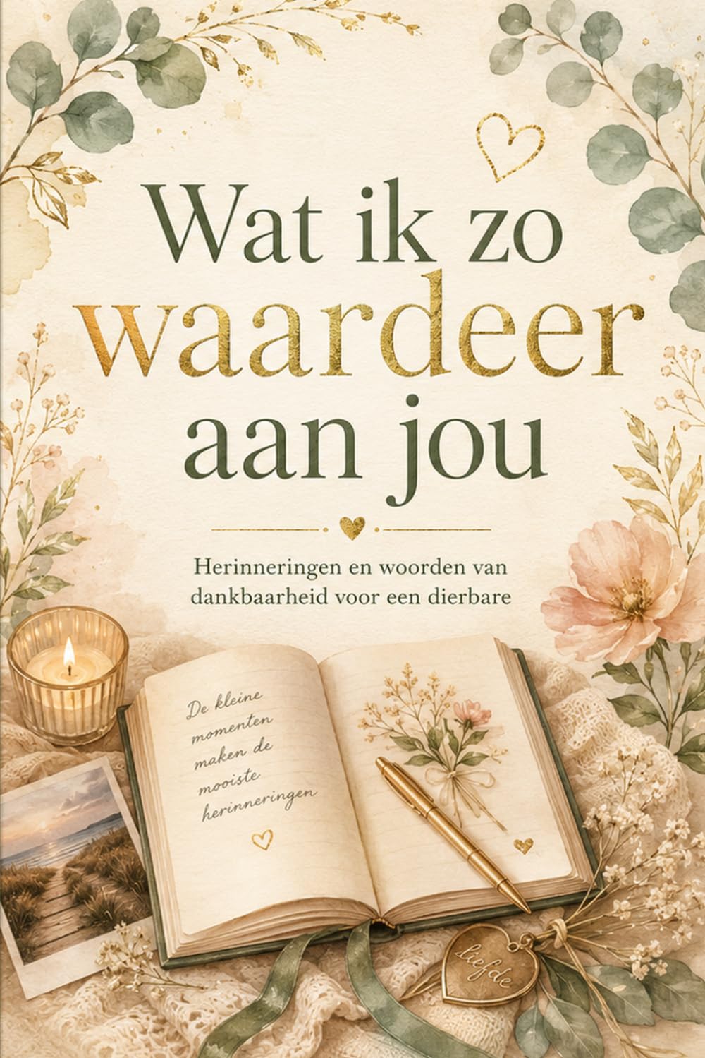 Wat ik zo waardeer aan jou: Herinneringen en woorden van dankbaarheid voor een dierbare