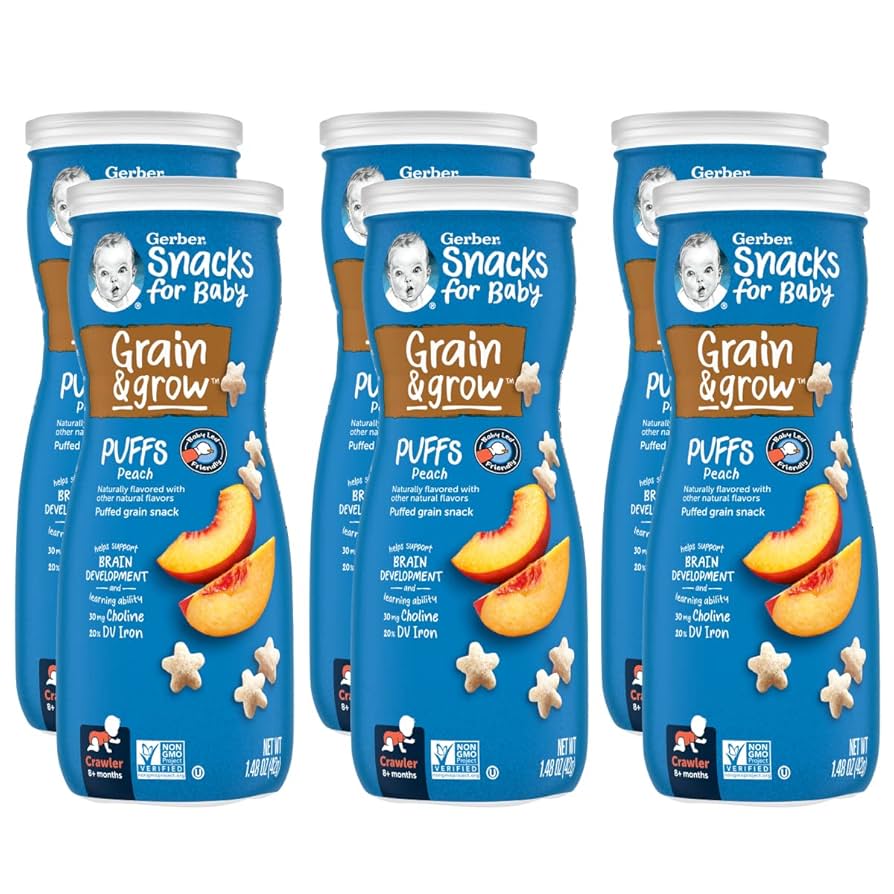 Amazon.co.jp: Gerber(ガーバー) ベビーフード 離乳食 スナック