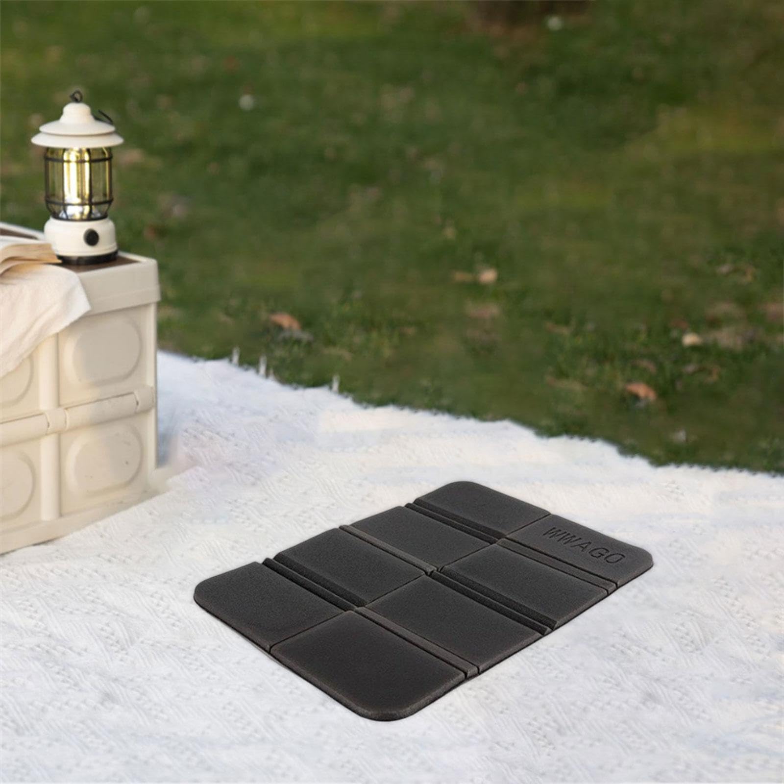 ibasenice Coussin de siège pliable pour camping, pique-nique et activités de plein air, matériau léger Xpe portable ibasenice Coussin de siège pliable pour camping, pique-nique et activités de plein air, matériau léger Xpe portable