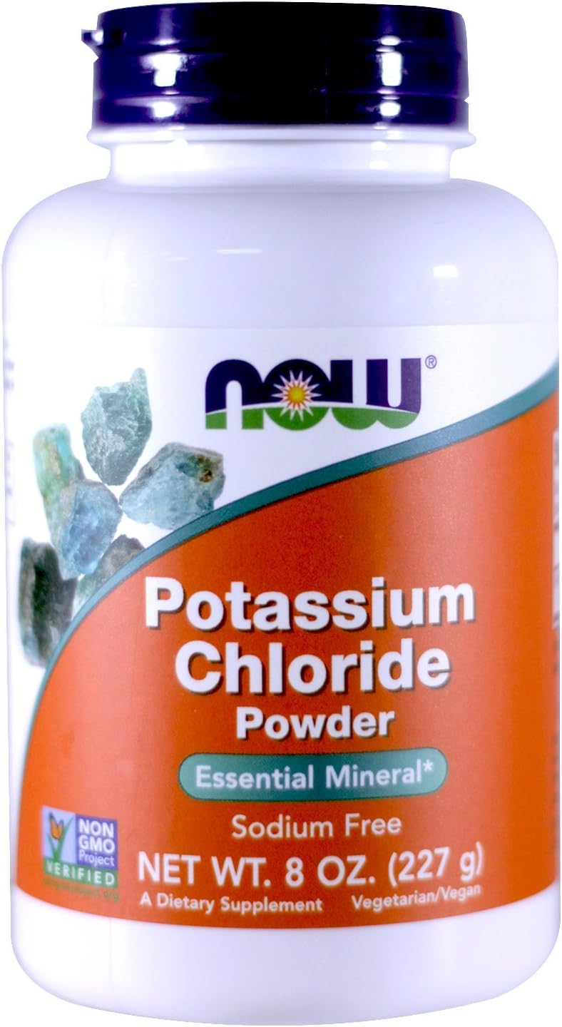 NOW Foods- Potassium Chloride Powder (8 oz)
