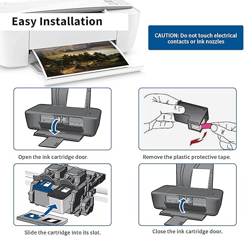 Miniatura 5 de Cartucho de tinta remanufacturado de repuesto para Canon 245XL Color 246XL 245 246 CL246 XL (Tricolor, 2 unidades) a MX490 MX492 MG2522 TS3100