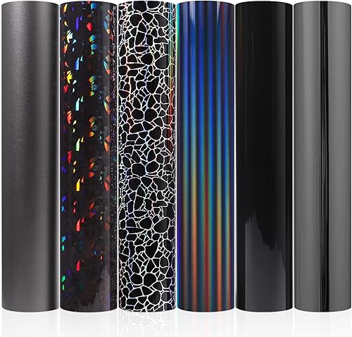 Vinilo adhesivo holográfico, ópalo, para manualidades, 12 x 12 pulgadas Vinilo adhesivo holográfico, ópalo, para manualidades, 12 x 12 pulgadas