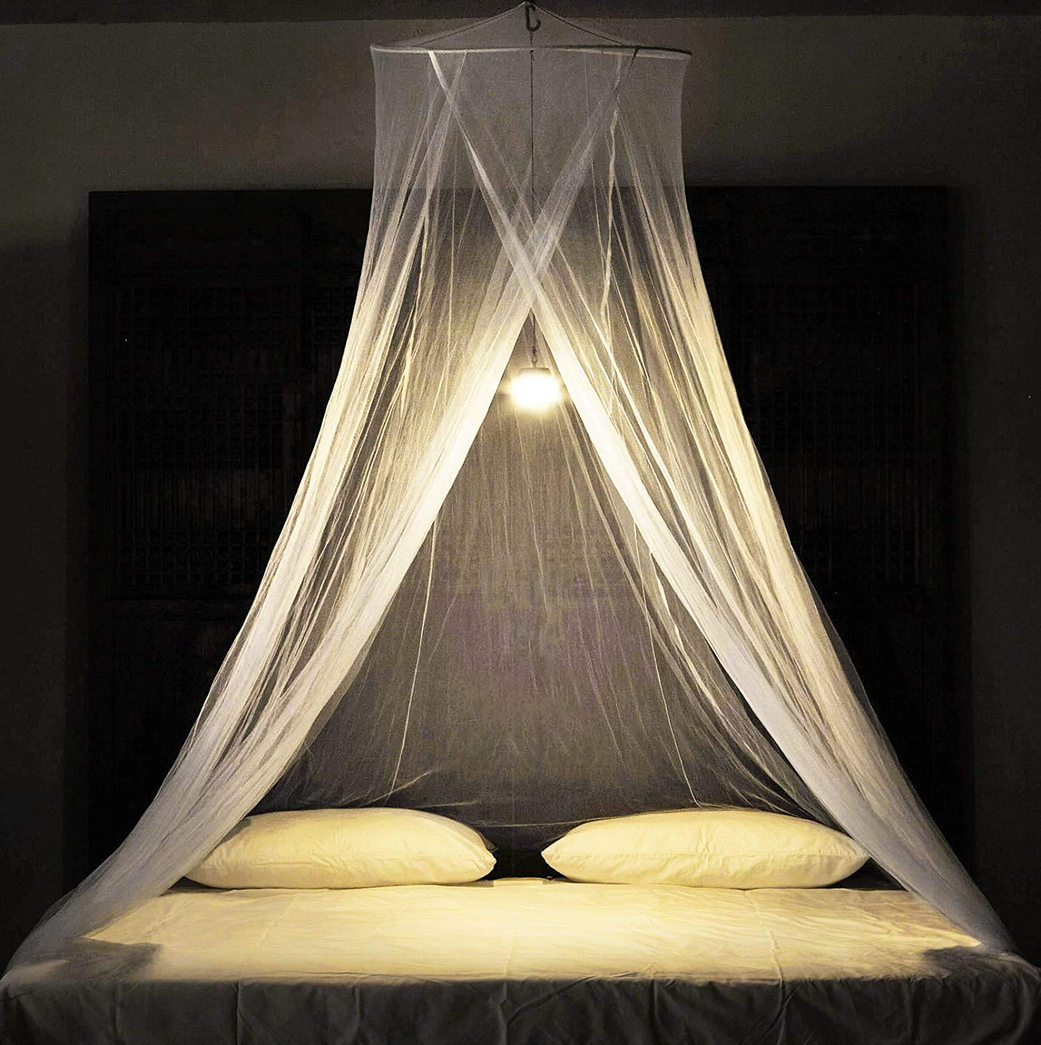 Mosquito Net, BOJON Universal White Dome Mosquito Mesh Net for All Size