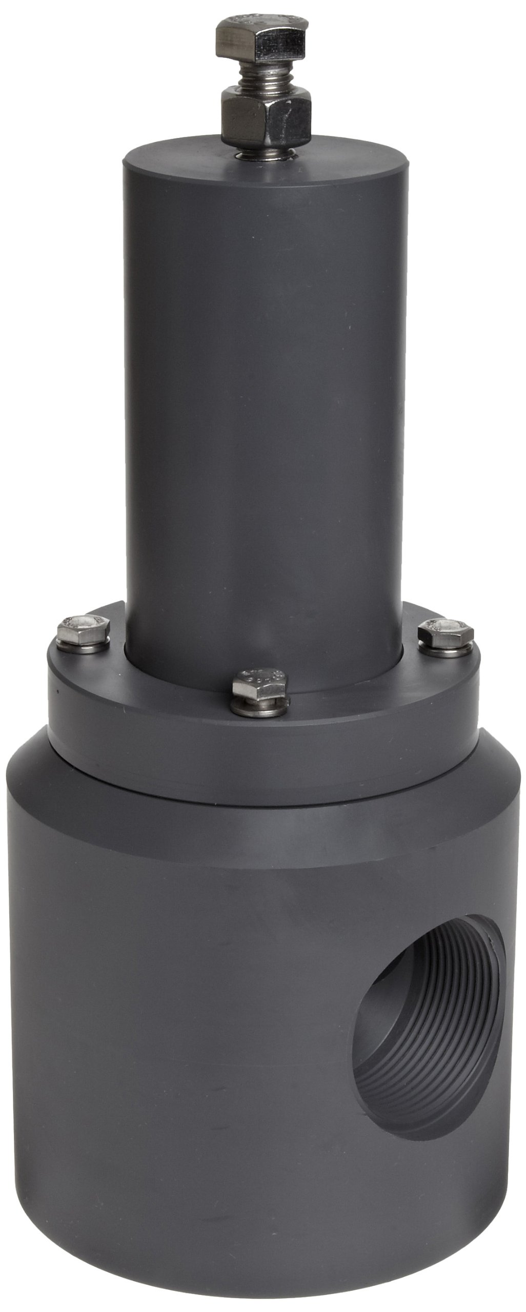 Buy Plast-O-Matic RVT Series PVC Valve, For s and Highly Corrosive ...