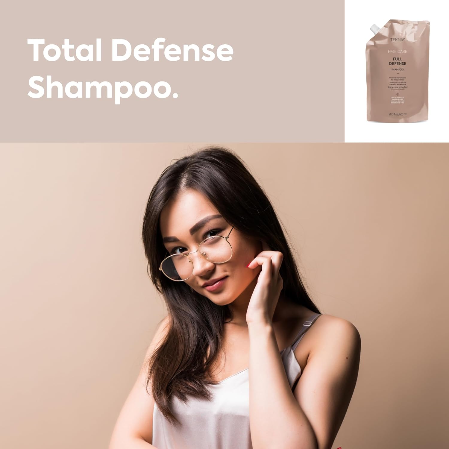 Lakmé Teknia Full Defense Shampoo, Protective Shampoo for Pollution & UV Rays, 20.4 Fl Oz - Image 5