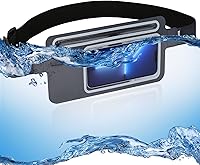 Vista 1 de Riñonera impermeable para mujer, para natación, kayak, hombres, correr, cinturón, canotaje, playa, rafting, viajes, camping, senderismo, cangurera