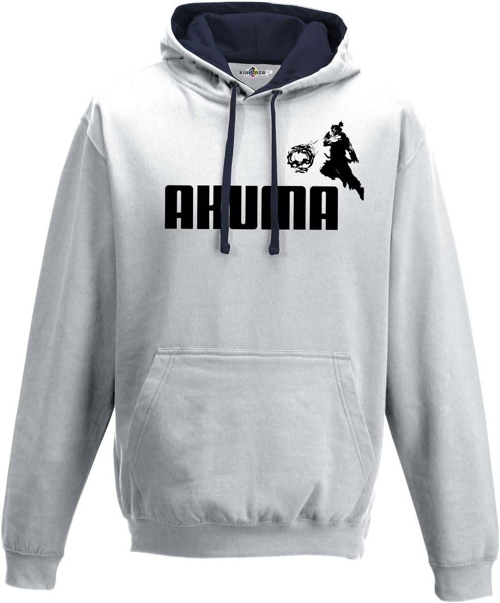 KiarenzaFD BI Street Akuma Fighter Hoodie Parody Puma 2 Streetwear