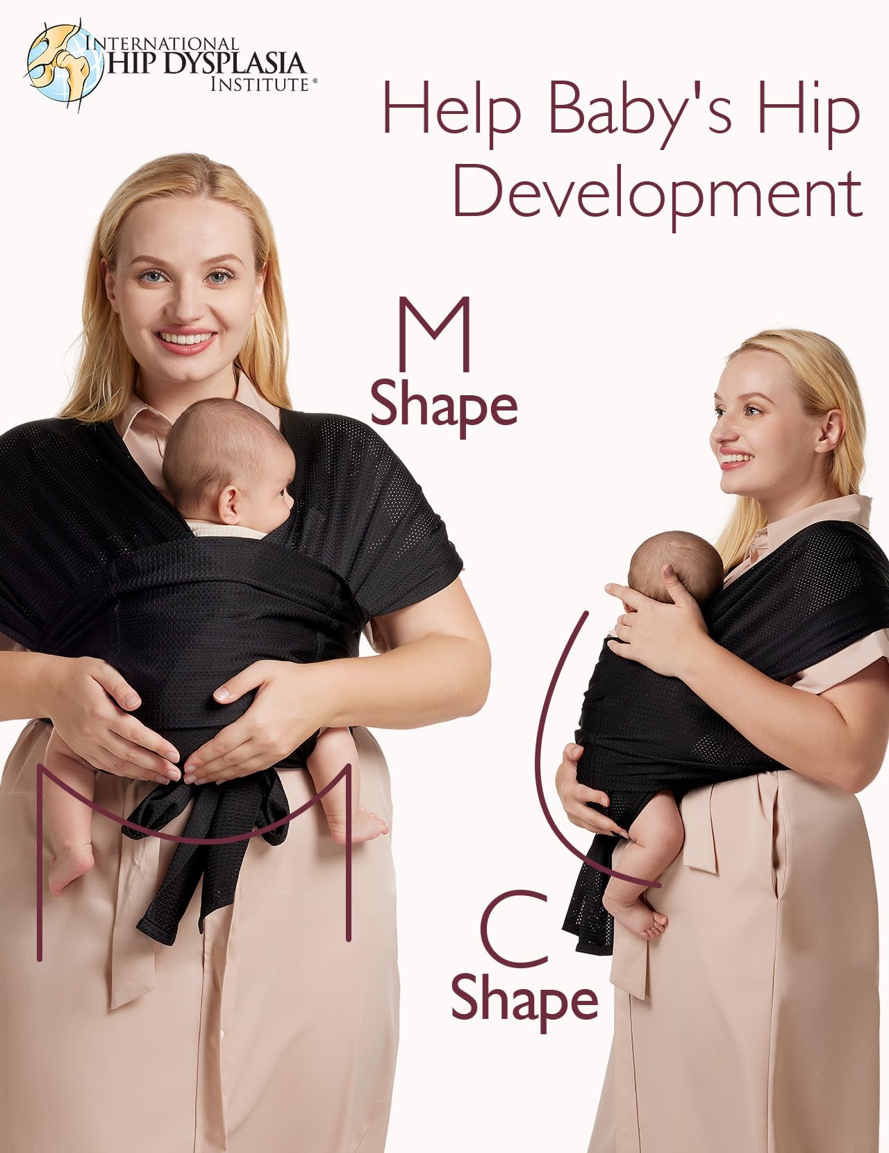 Amazon.com : Momcozy Adjustable Buckle Baby Wrap Carrier Cooling