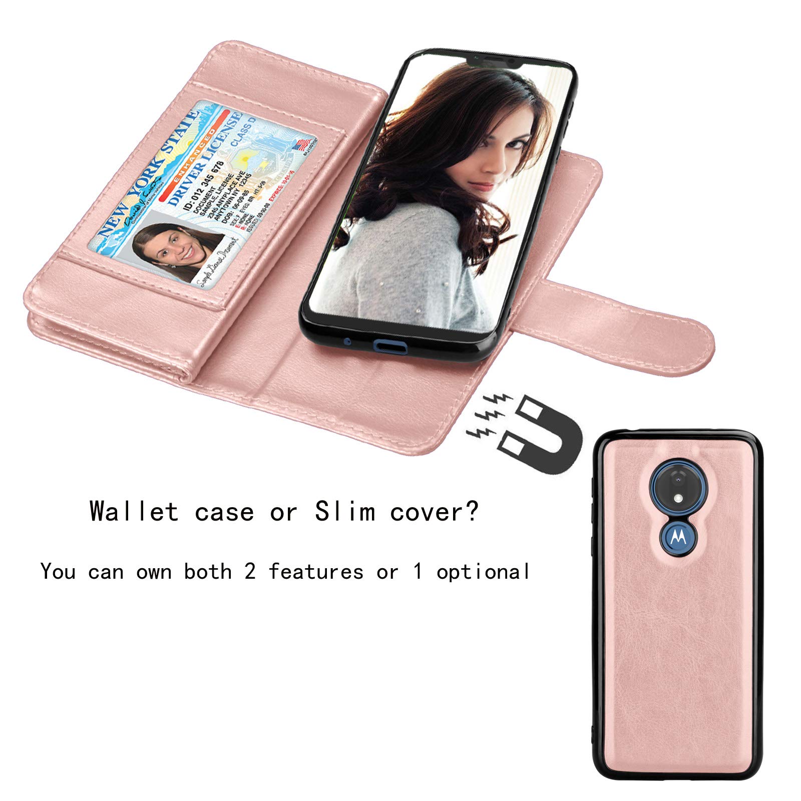 wallet case for moto g7 play