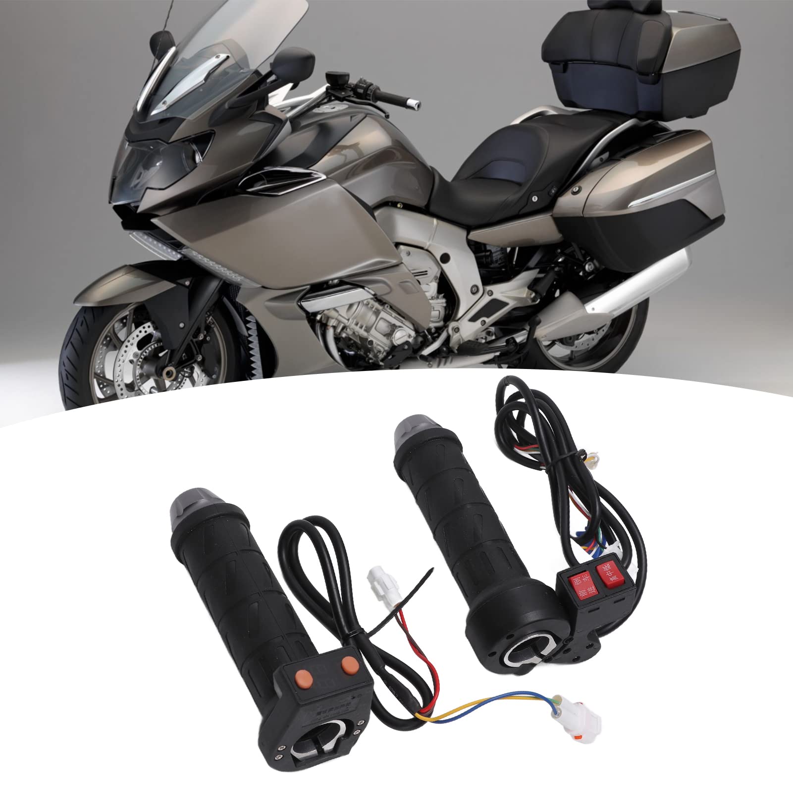 Uniwersalny 22mm podgrzewany elektrycznie uchwyt motocyklowy Inteligentne akcesoria do uchwytów motocyklowych 12V-80V