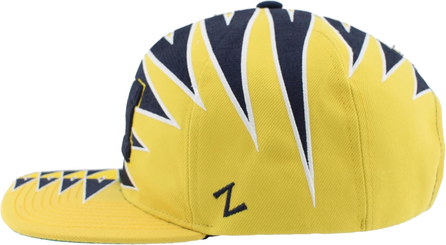 ZHATS NCAA Officially Licensed Adjustable Snapback Hat Team Color Split - Image 6