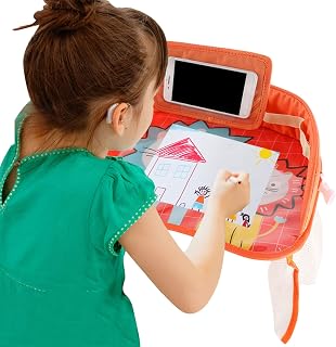 Car Seat Trays for Kids, Road Trip Essentials Kids Car Tray, Kids Active Eating Tray for Road Trip, Airplane, Stroller, Travel Accessories for Toddler Ffxs