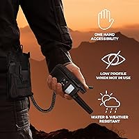 Vista 5 de StrapPack - Bolsa de clip para radio y GPS, accesorio de mochila para cazadores, socorristas, seguridad pública, excursionistas y viajeros