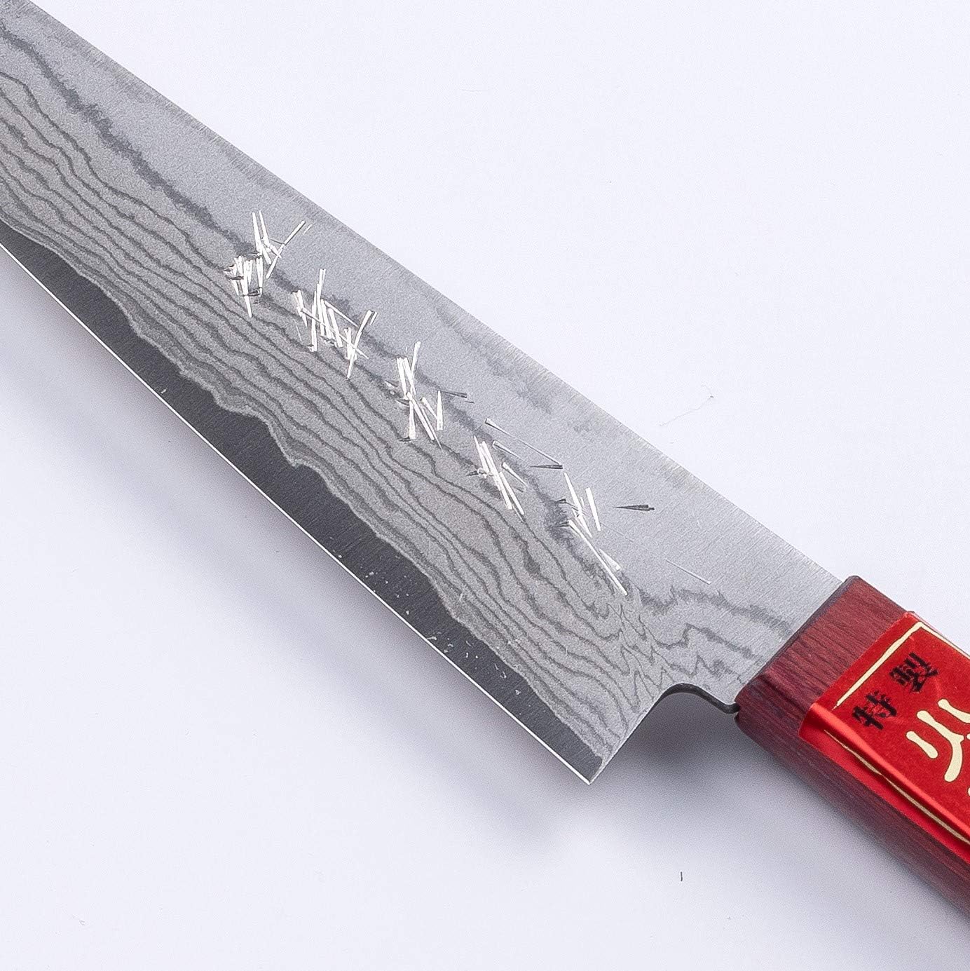 HONMAMON Special VG10 Damascus Petty (Paring) Knife155mm (ABT 6.1 Inch) Double Bevel