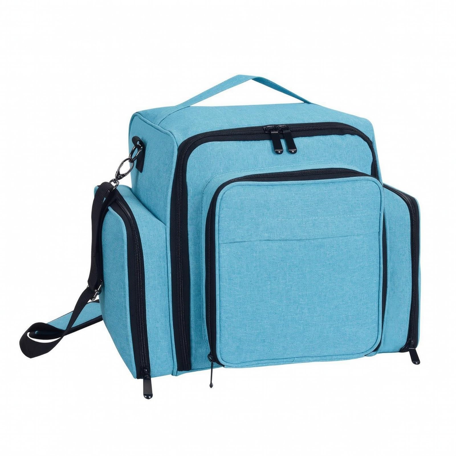 Borsa per Manicure con Tracolla, Verde Lago