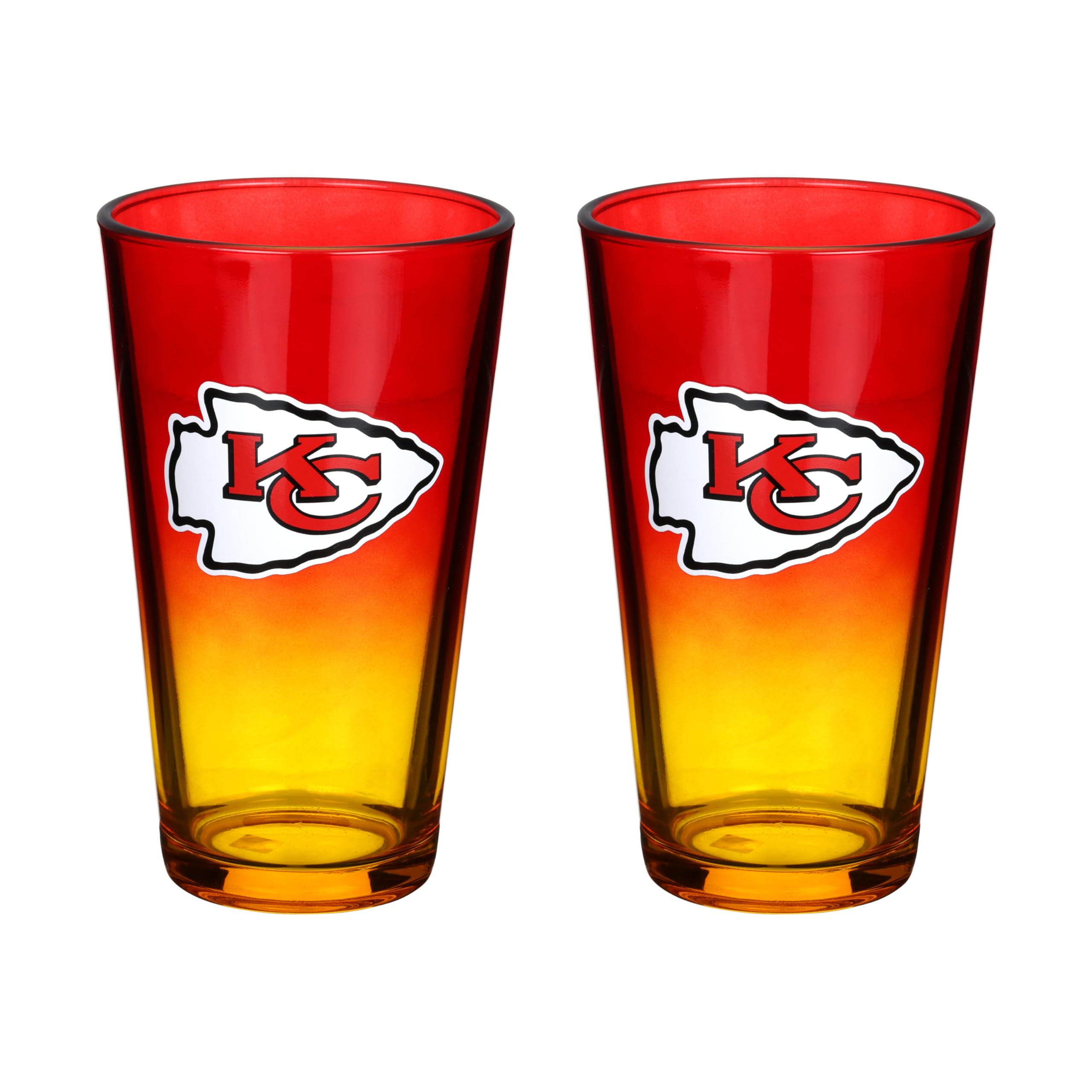 NFL Ombre Pint Glasses - Indianapolis Colts (2-Pack) -20