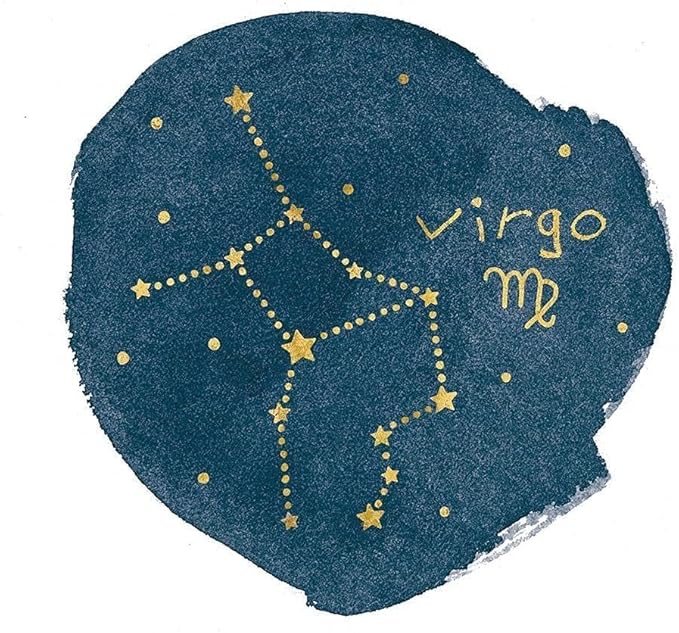 Horoscope Virgo by Moira Hershey - 12x12 Art Print Poster