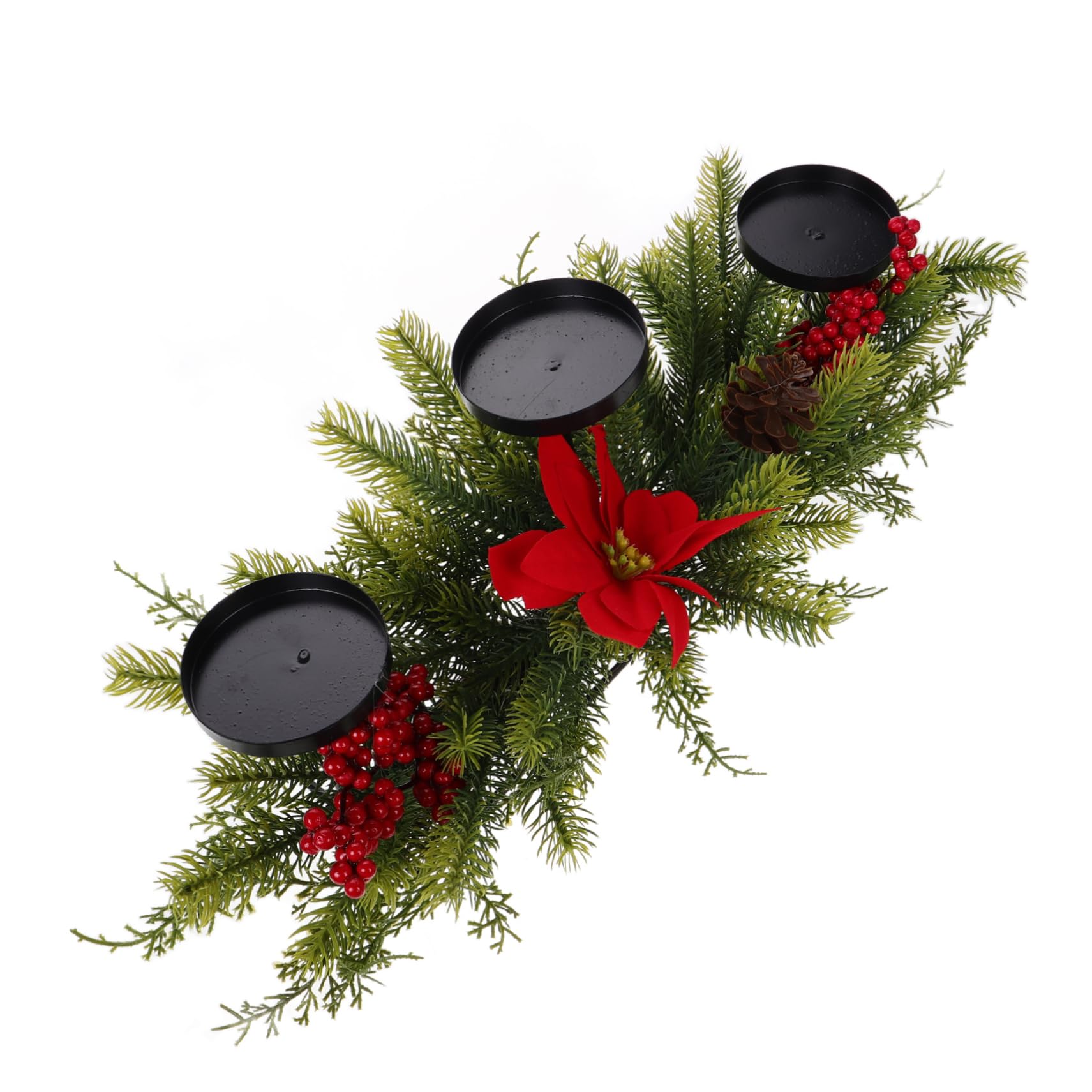 Bougeoirs décoration festive Alipis pour illuminer vos dîners de Noël