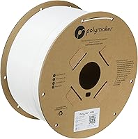 Vista 22 de Polymaker - Filamento de plástico ABS PolyLite de 1/16 pulgadas, color negro para impresora 3D, resistente al calor, 2.2 lb, fuerte y duradero