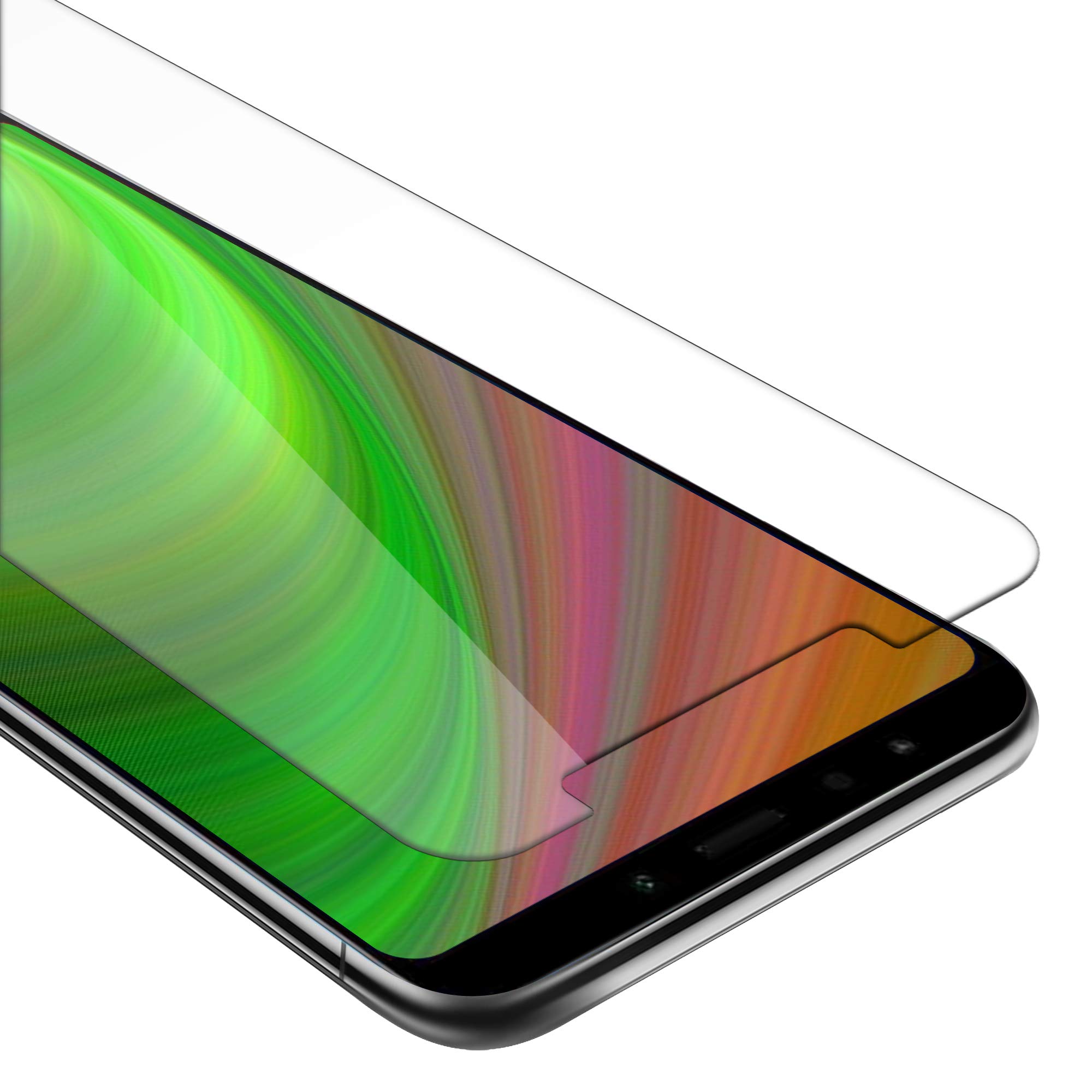 Cadorabo Vetro Temperato Per Xiaomi Redmi Note 5 - Trasparente, Durezza 9H, Compatibile Con Cover