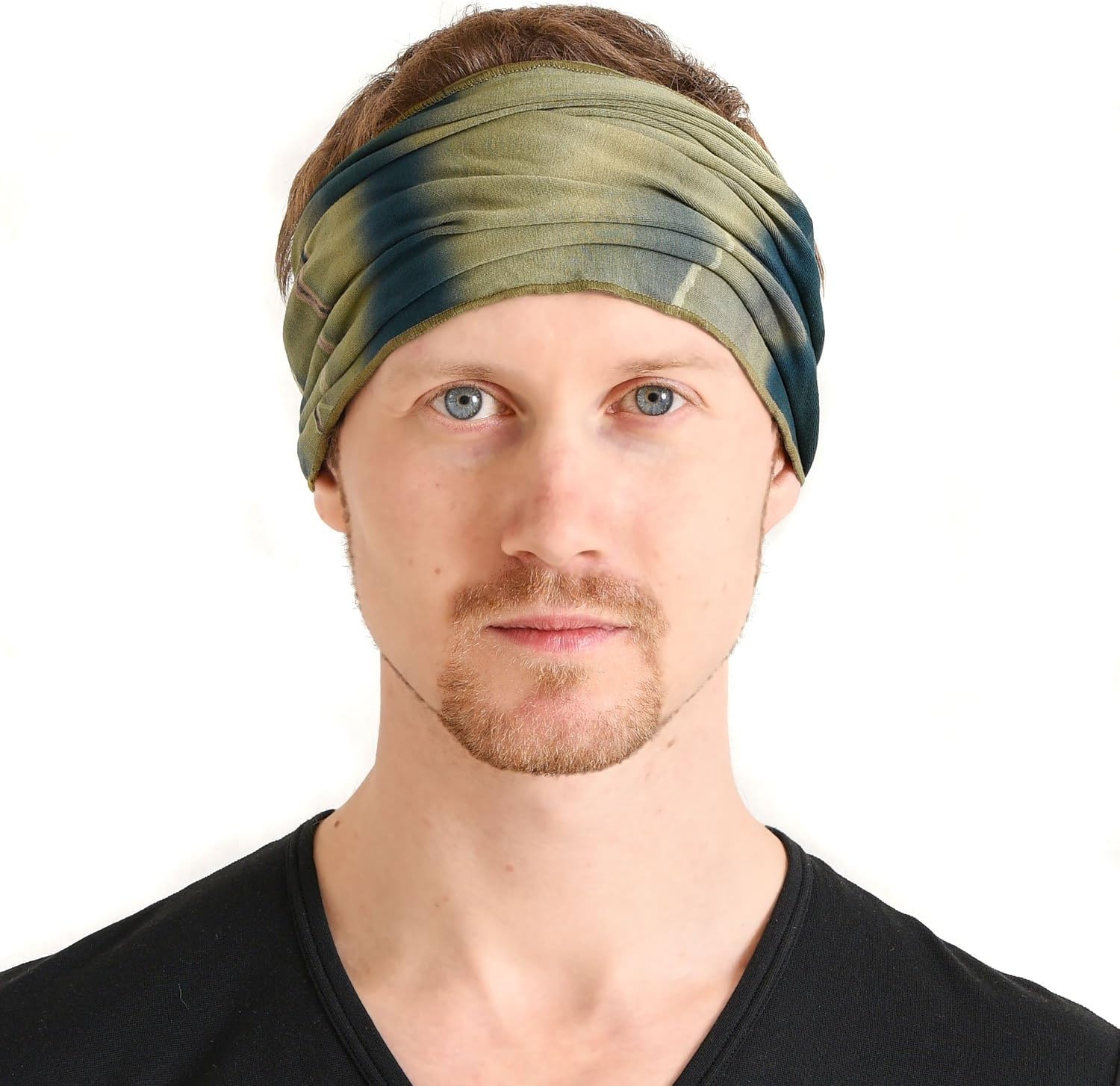 Womens Bandana Headband Headwrap Mens Hippy Hair Band Japanese Boho