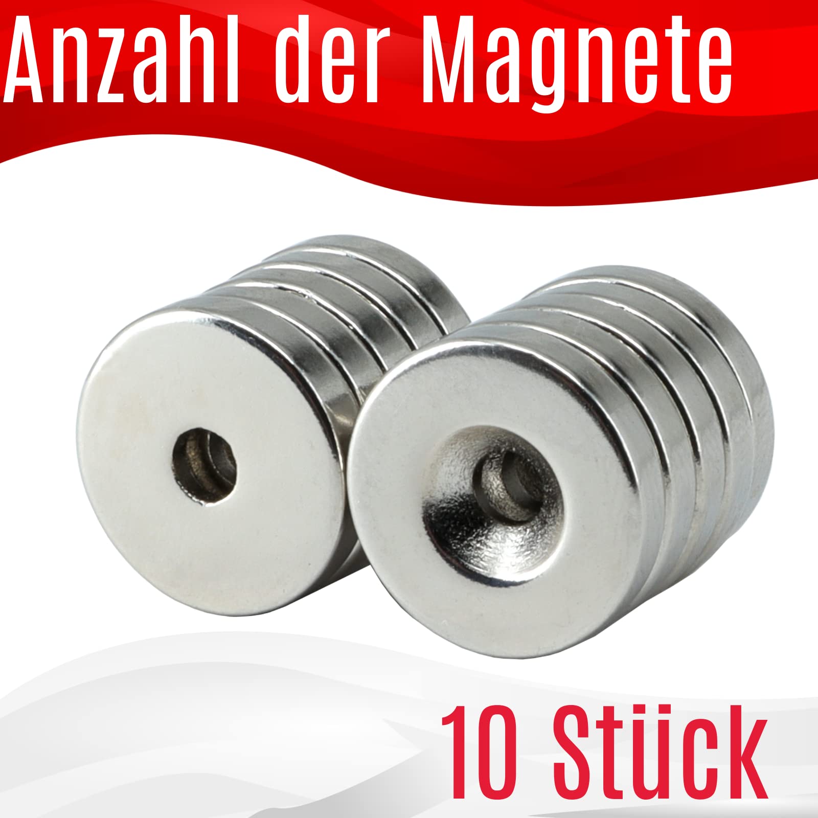 Bande Magnétique Jaune Maul - 15 Mm De Large X 1000 Mm De Long - Lot De 2 Rouleaux - 6