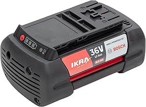 IKRA 36 Volt 6.0 Ah Li-Ion Battery Replacement Battery Type LI 28, Powered by Bosch, Made in Europe, Compatible with Bosch 36 V Devices