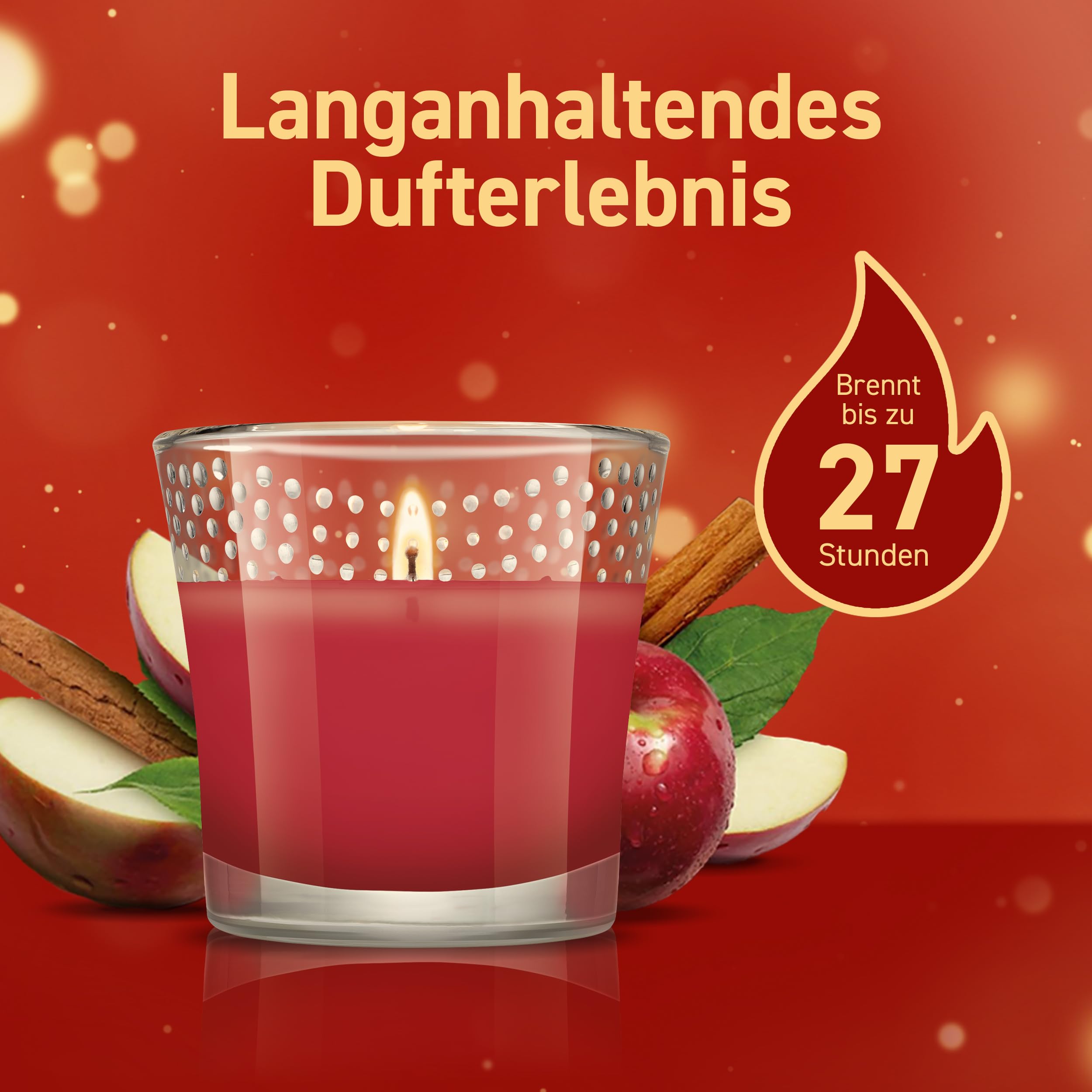 Glade Duftkerze Warm Apple Pie
