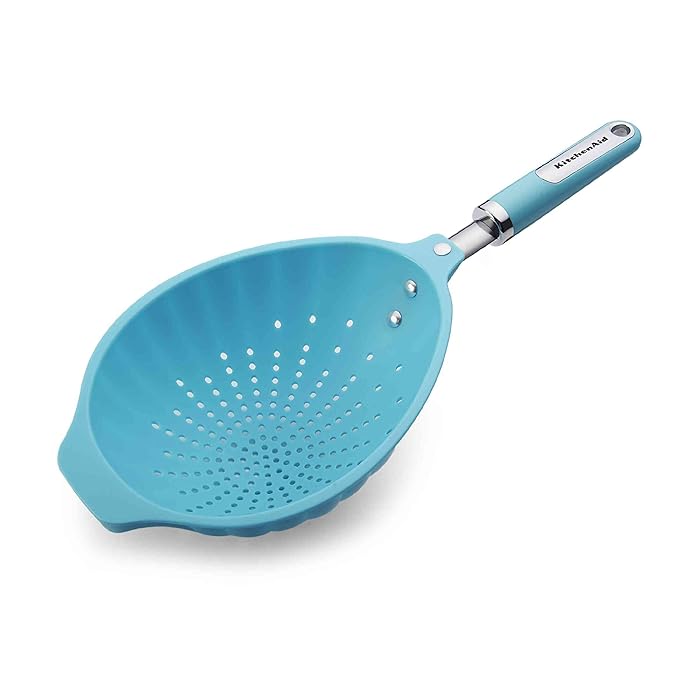Buy KitchenAid Pasta Scoop Colander, Turquoise Online at desertcart UAE