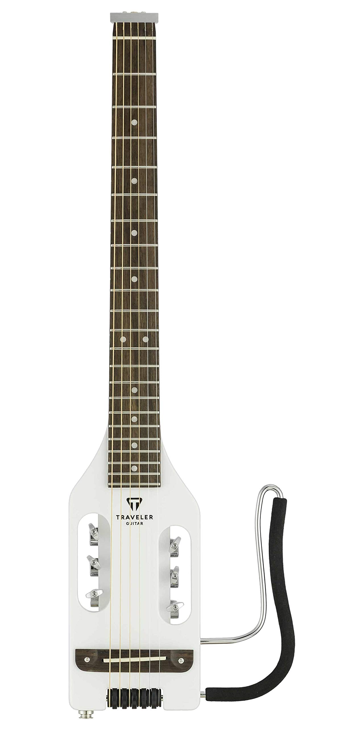 ギター TRAVELER GUITAR Ultra-Light Traveler Guitar Ultra Light Acoustic - Luz blanca brillante