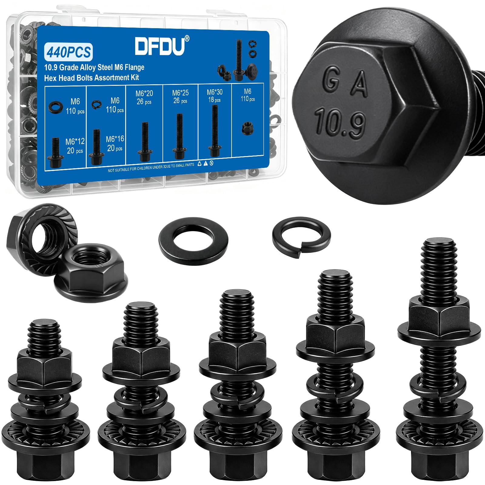 Metric Screw & Bolt Assortment Kit - 2380 Pieces -31 Metric Screw & Bolt Assortment Kit - 2380 Pieces -31