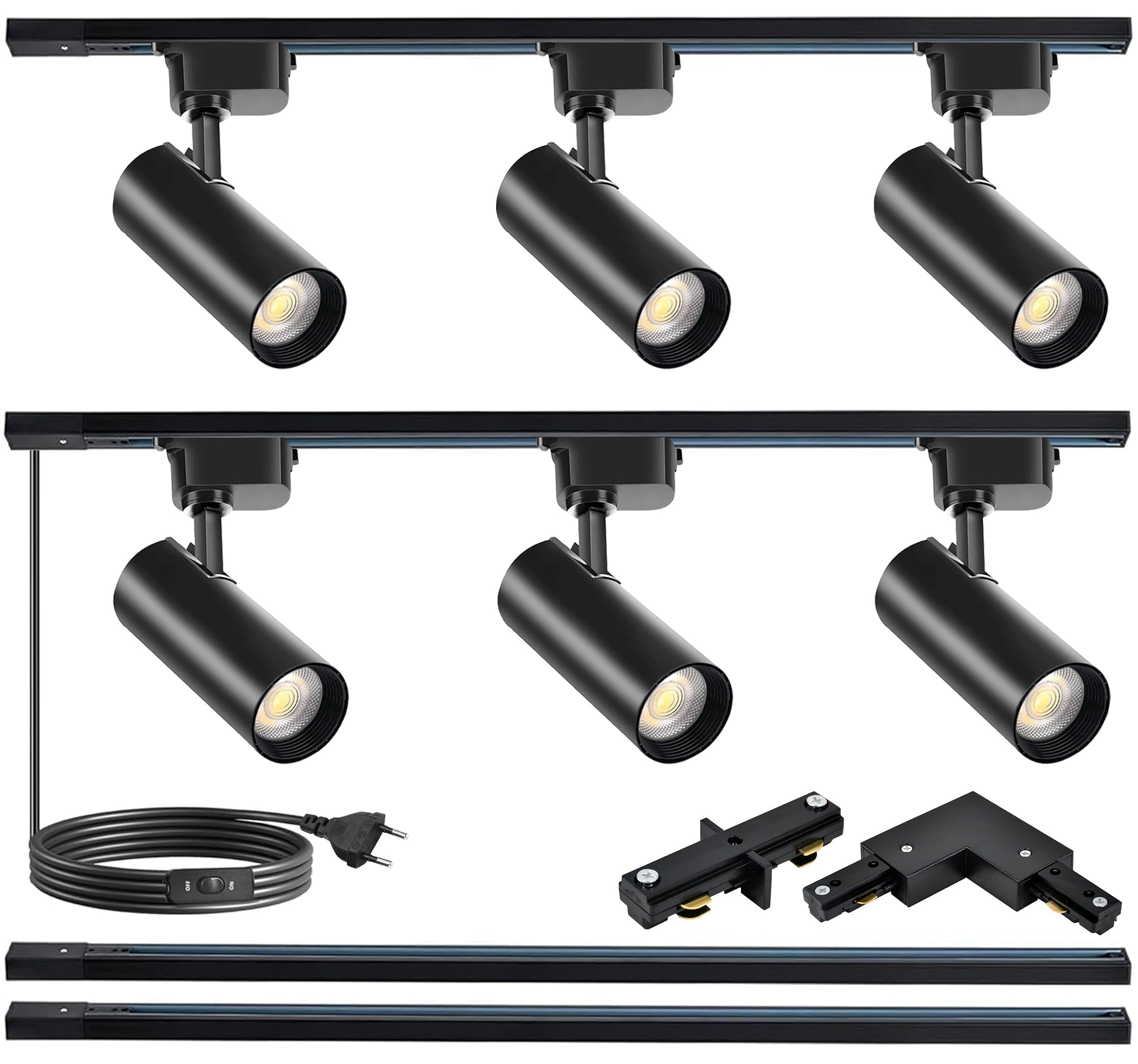 Battery Powered Track Lighting Mercer41 15.5" Dimmable 1 Light LED