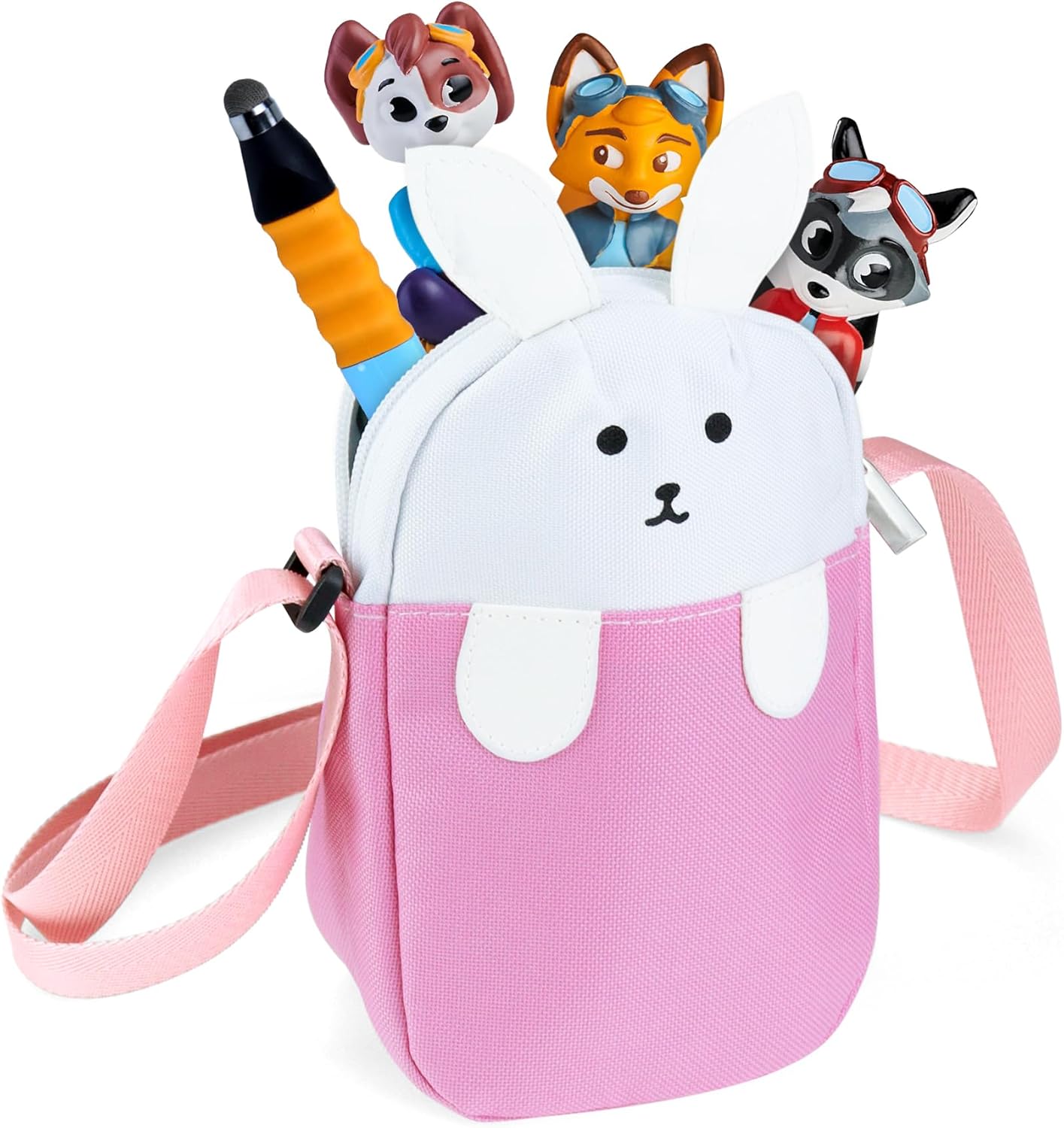 Tiptoi táska részletei és zárása