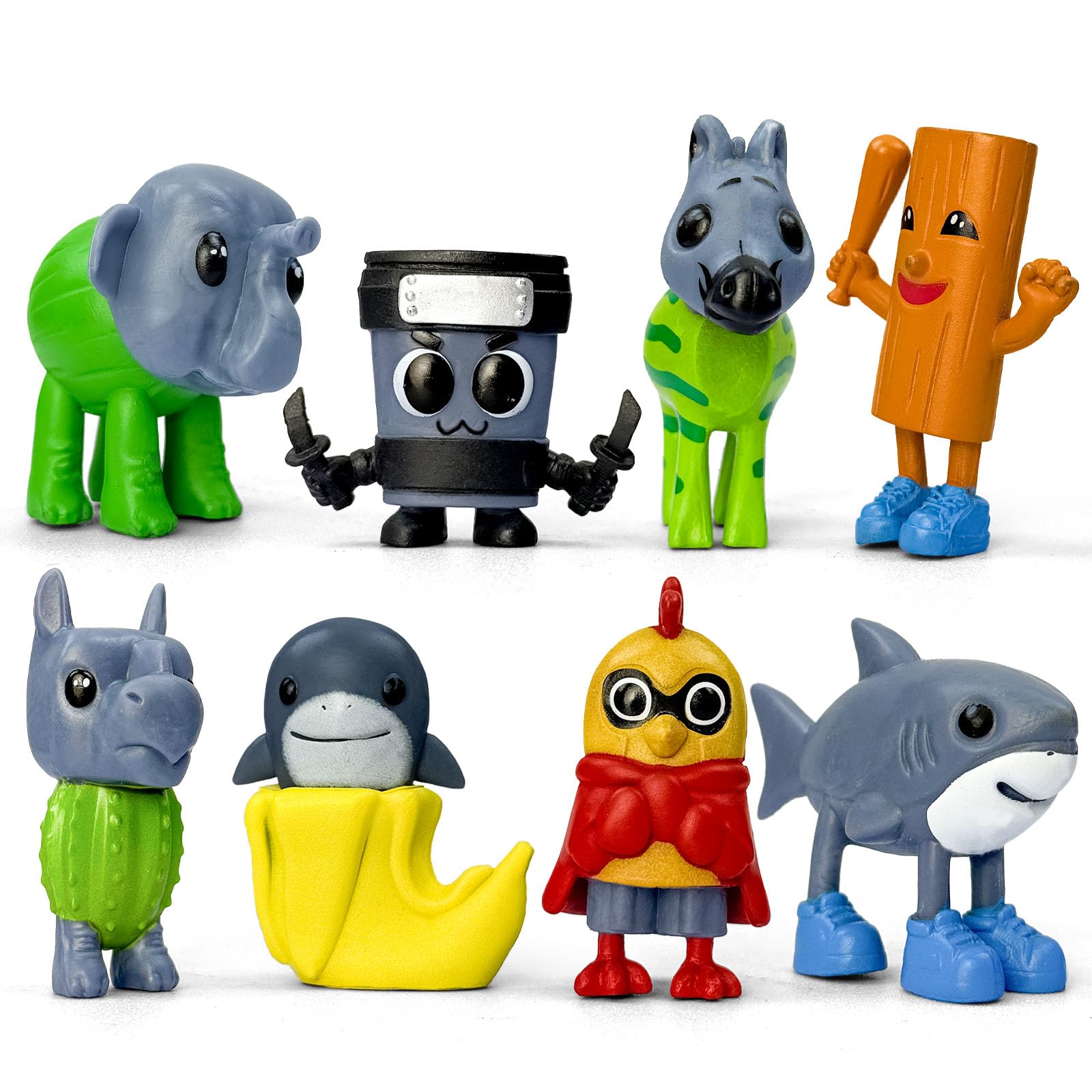 Italian Brainrot Steal a Brainrot Toys Tralalero Tralala Action Figure Collectible Poseable Character Models Featuring Absurdist Italian Design Ideal